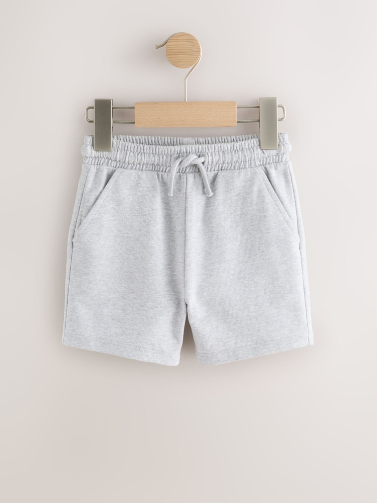 Grey Marl Jersey Shorts (3mths-7yrs) - Image 1 of 4 Grey Marl Jersey Shorts (3mths-7yrs) - Image 1 of 4