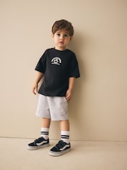 Grey Marl Jersey Shorts (3mths-7yrs) - Image 2 of 8