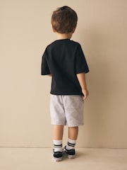 Grey Marl Jersey Shorts (3mths-7yrs) - Image 3 of 8