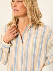 FATFACE Stripe Camisas - Imagem 4 de 5