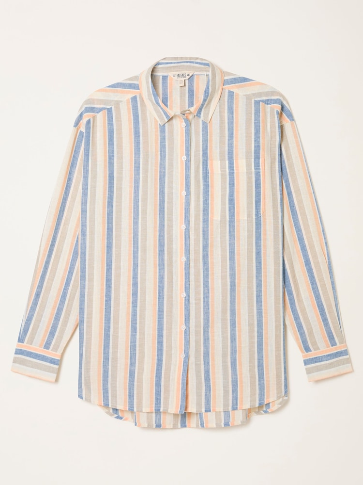 FATFACE Stripe Camisas - Imagem 5 de 5