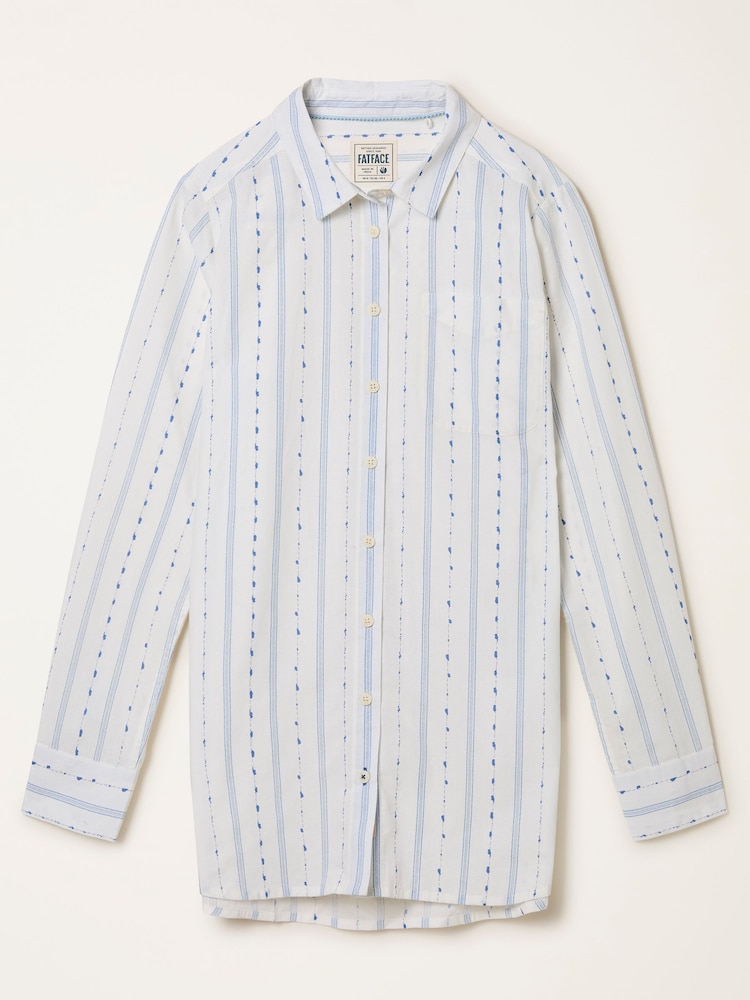 FatFace Olivia Ivory Shirt - Image 6 of 6 FatFace Olivia Ivory Shirt - Image 6 of 6