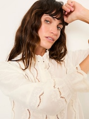 FatFace Pia Ivory Blouse - Image 4 of 6