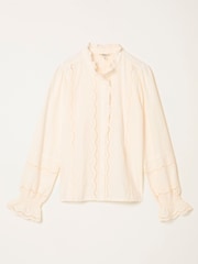 FatFace Pia Ivory Blouse - Image 6 of 6