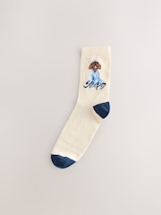 Charlie The Cockapoo Ankle Socks 4 Pack - Image 4 of 7