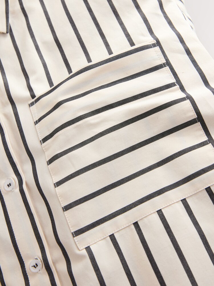 Nothing Ordinary Monochrome Heavyweight Cotton Relaxed Shirt - Image 11 of 11 Nothing Ordinary Monochrome Heavyweight Cotton Relaxed Shirt - Image 11 of 11