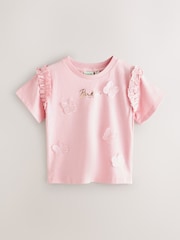 Baker by Ted BakerFrill 3D Butterfly T-Shirts 3 Pack - Image 4 of 7