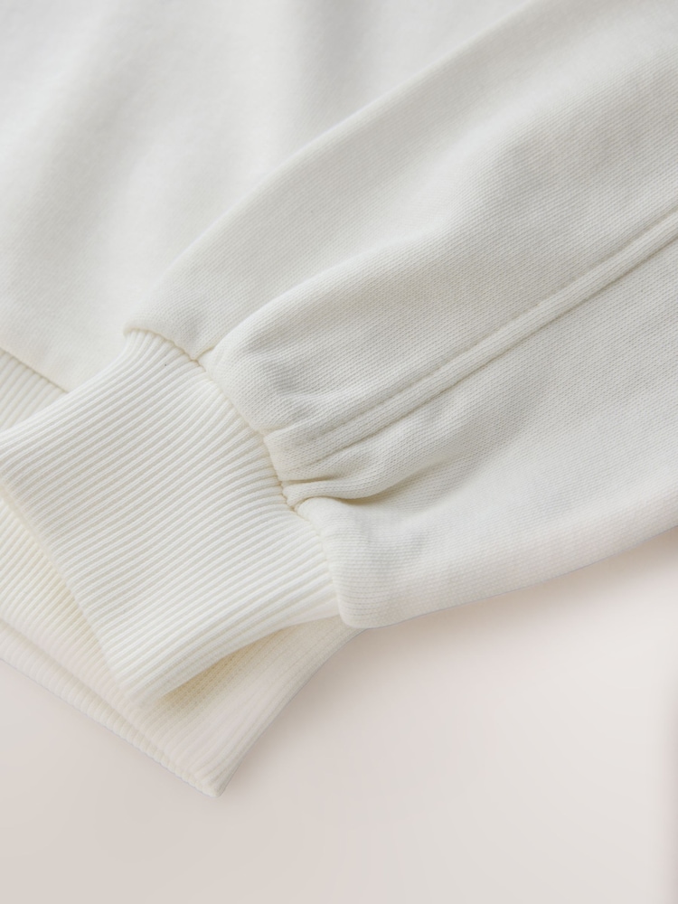 Baker by Ted Baker Blue/White Floral Graphic Sweat Tops 2 Pack - Image 9 of 9