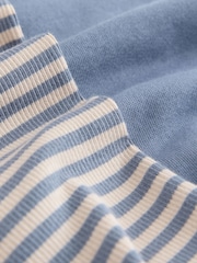 Mid Blue Crew Neck Sweatshirt and Leggings Set (3mths-7yrs) - Image 8 of 10