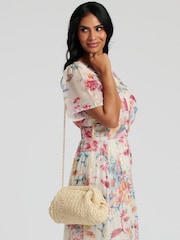 South Beach Natural Multi Dumpling Clutch - Image 2 of 4