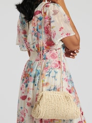 South Beach Natural Multi Dumpling Clutch - Image 4 of 4