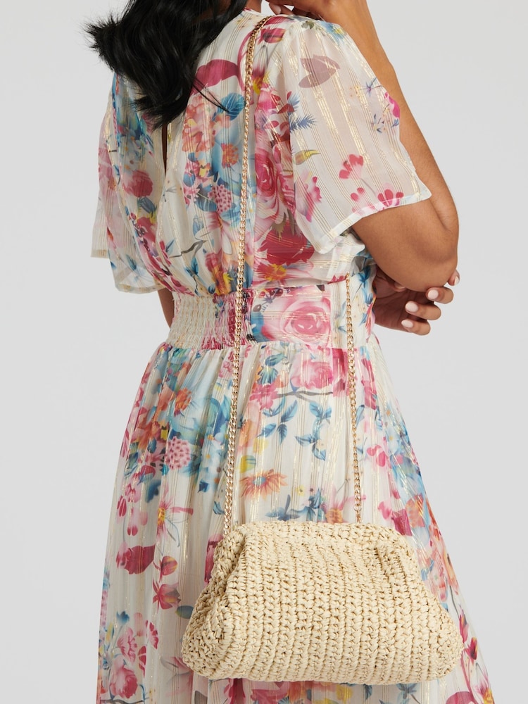 South Beach Natural Multi Dumpling Clutch - Image 4 of 4