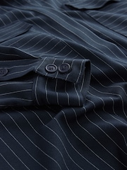 Nothing Ordinary Pinstripe Relaxed Shirt - Imagem 7 de 8