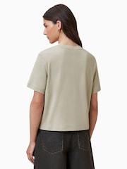 AllSaints Natural Lisa Haven Crew Neck T-Shirt - Image 5 of 6