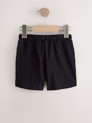 Black/Grey/Navy Blue Lightweight Shorts 3 Pack (3mths-7yrs) - Image 5 of 7