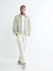 River Island Green Smart Shacket - Image 2 of 4