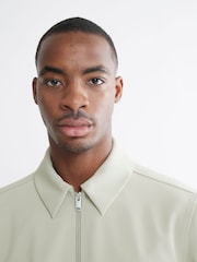 River Island Green Smart Shacket - Image 3 of 4