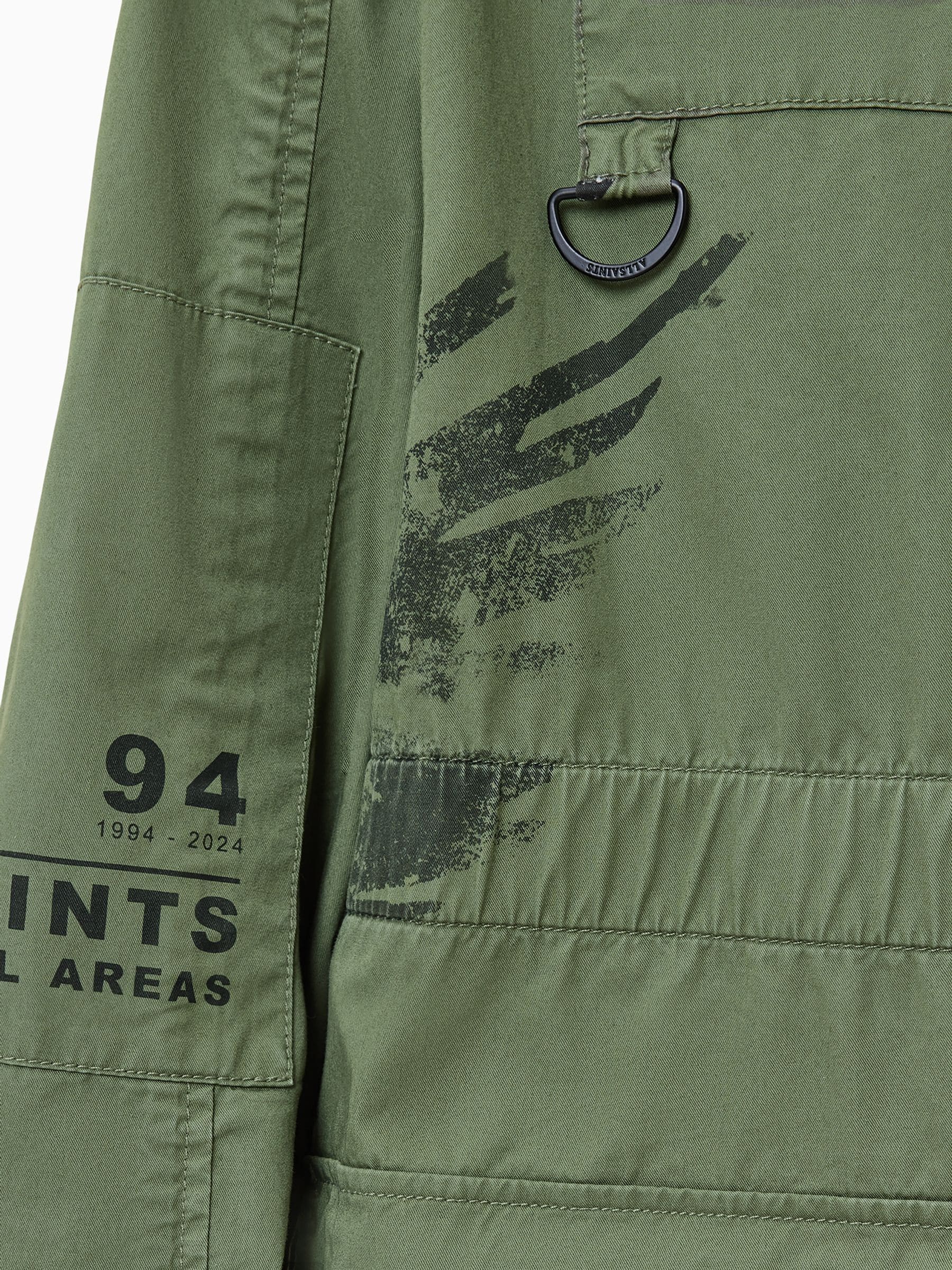 Buy AllSaints Green Milla Bird Print Parka Jacket from Next USA