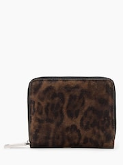 AllSaints Brown Lena Leppo Wallet - Image 1 of 5