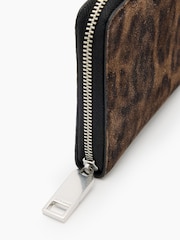 AllSaints Brown Lena Leppo Wallet - Image 3 of 5