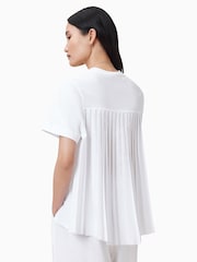 AllSaints Pia Hybrid Mix Crew Neck T-Shirt - Imagen 2 de 7