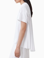 AllSaints Pia Hybrid Mix Crew Neck T-Shirt - Imagen 5 de 7