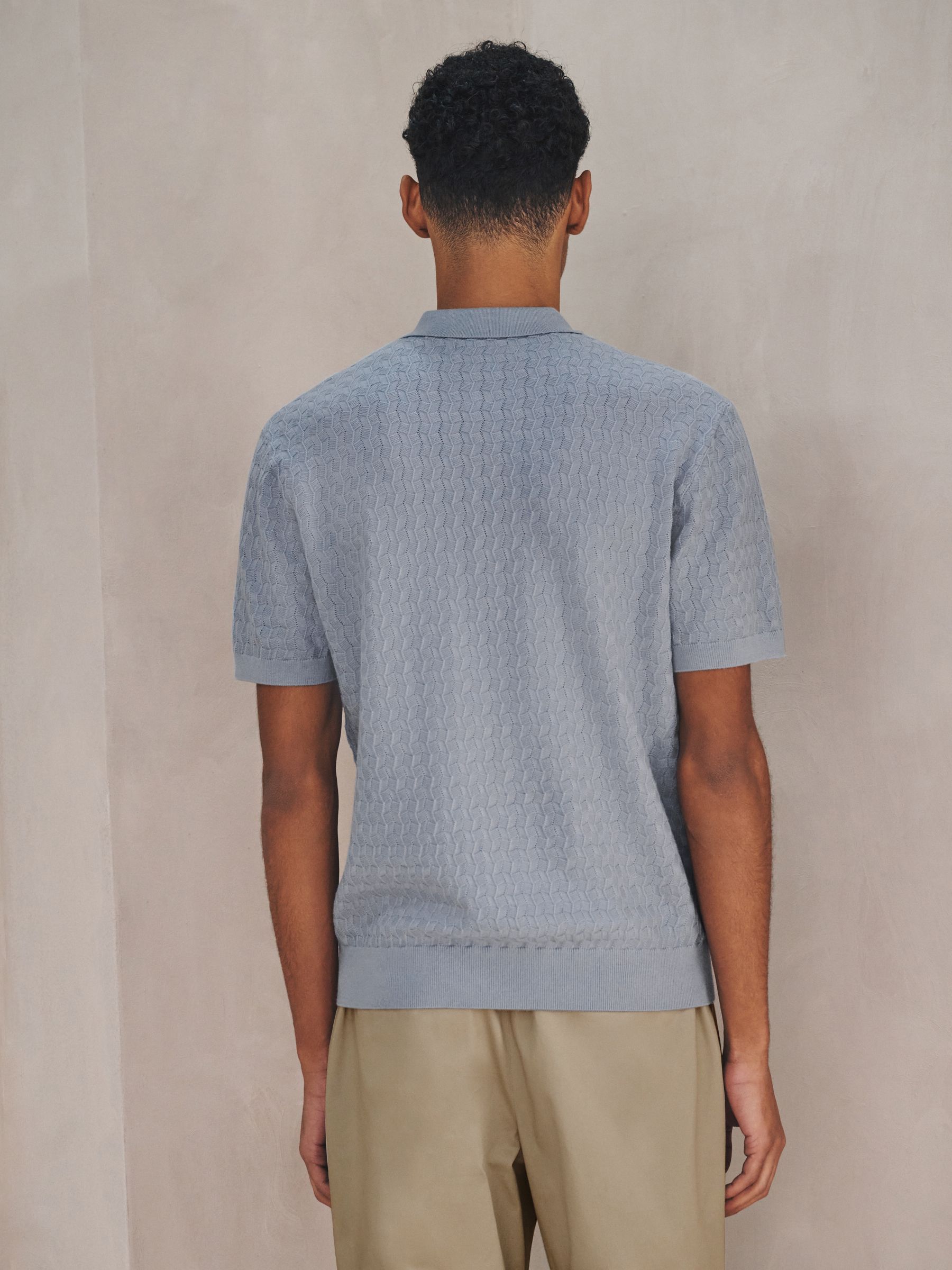 Buy Light Blue N. Premium Ultrasoft Smart Knit Short Sleeve