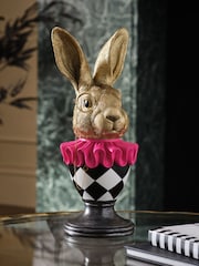 Gold Hare Head Ornament - Image 1 of 3