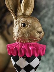 Gold Hare Head Ornament - Image 2 of 3