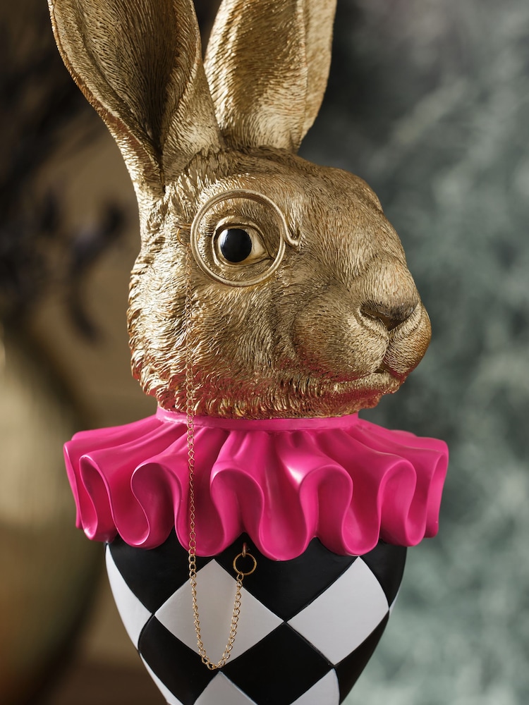 Gold Hare Head Ornament - Image 2 of 3
