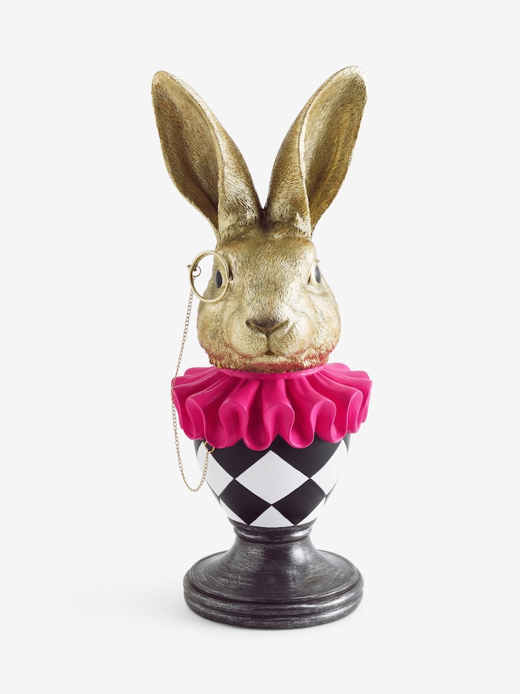 Gold Hare Head Ornament - Image 3 of 3