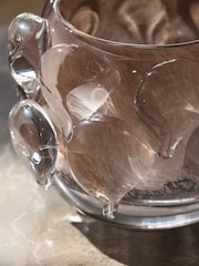 Natural N. Premium Glass Textured Glass Tea Light Holder - Image 5 of 6