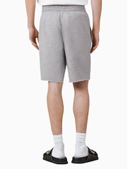 AllSaints Grey Helix Straight Leg Sweat Shorts - Image 5 of 7