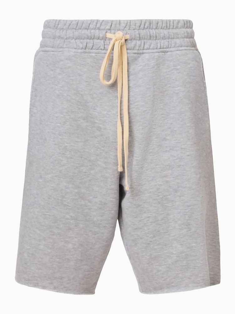 AllSaints Grey Helix Straight Leg Sweat Shorts - Image 7 of 7