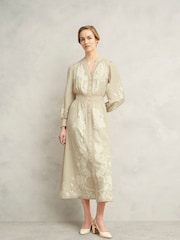 Hobbs Natural Frida Dress - Image 1 of 4
