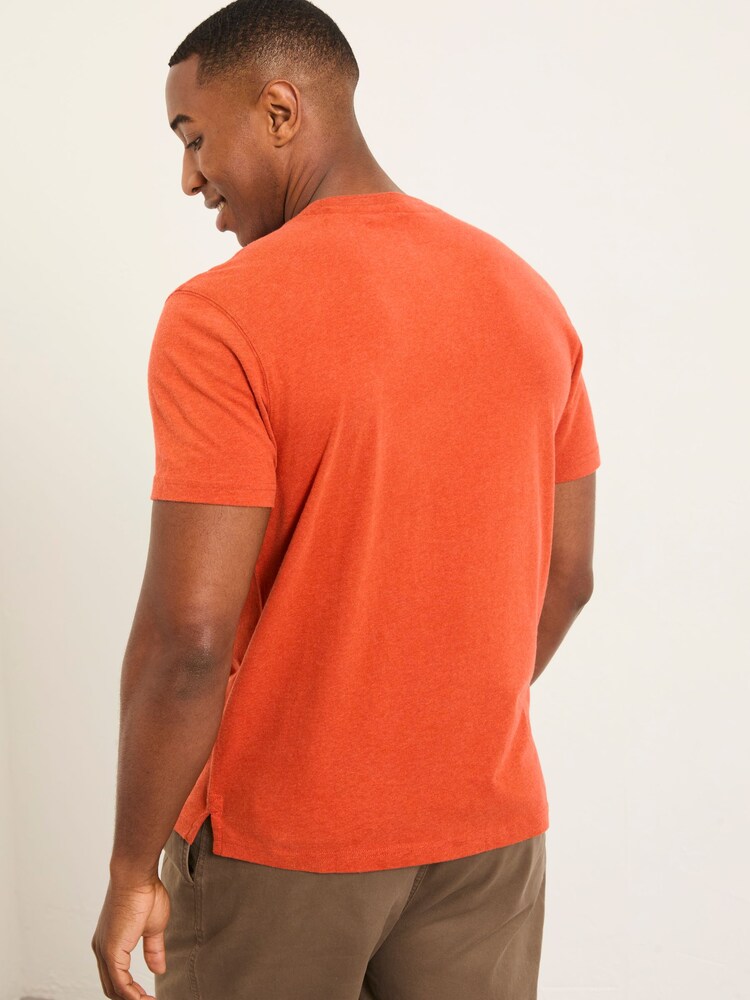 FatFace Lulworth Terracotta Short Sleeve T-Shirt - Image 2 of 6 FatFace Lulworth Terracotta Short Sleeve T-Shirt - Image 2 of 6