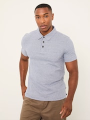 FatFace French Navy Elm Stripe Polo - Image 1 of 6