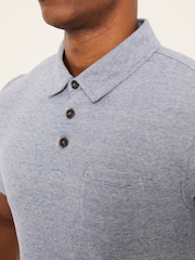 FatFace French Navy Elm Stripe Polo - Image 4 of 6