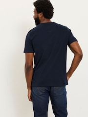 FatFace Henley White Short Sleeve Tshirts 2 Pack - Image 3 of 8