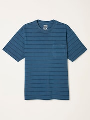 Blau - FATFACE – Gestreiftes T-Shirt - Bild 5 von 5