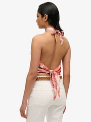 Blusa Halter Jacquard Superdry - Imagem 2 de 4