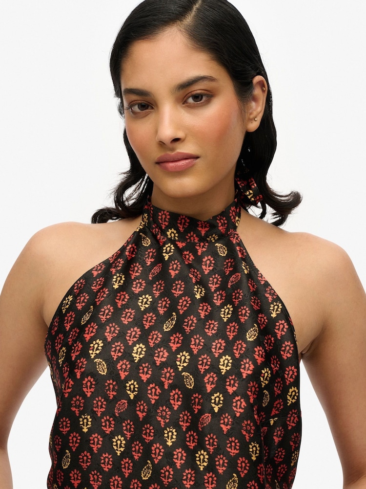 Blusa Halter Jacquard Superdry - Imagem 4 de 4