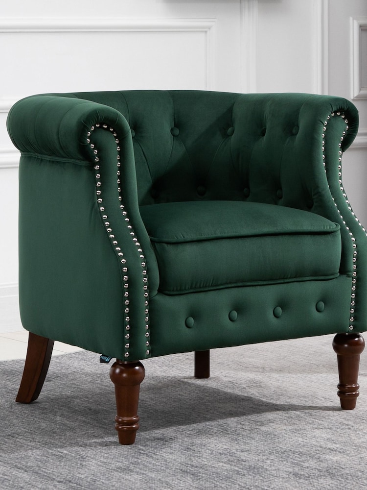 Birlea Green Freya Chair - Image 2 of 7
