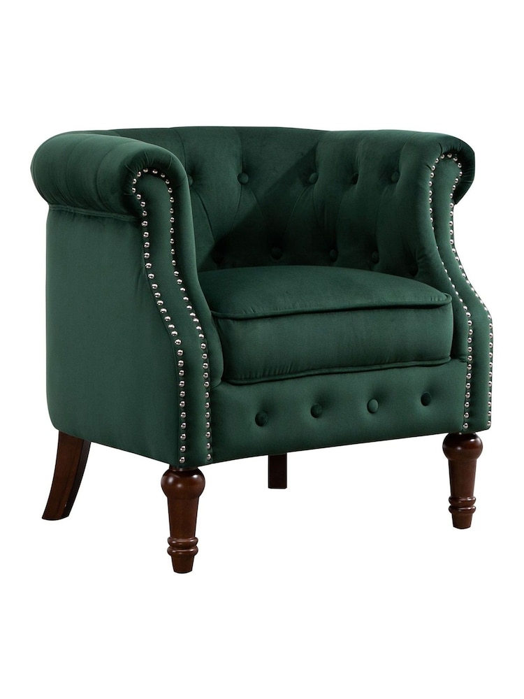 Birlea Green Freya Chair - Image 7 of 7