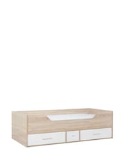 Birlea White and Oak Effect Camden Cabin Bed - Image 7 of 7