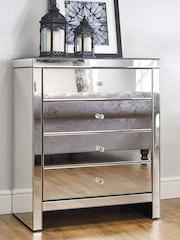 Birlea Mirror Seville 4 Drawer Chest - Image 1 of 7