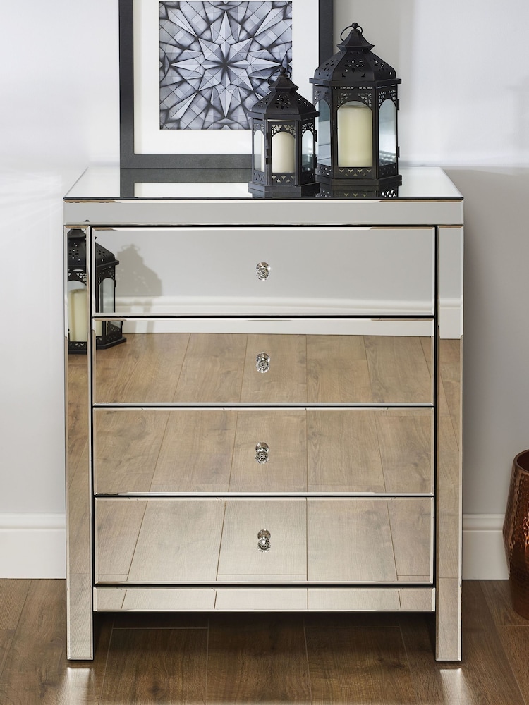 Birlea Mirror Seville 4 Drawer Chest - Image 2 of 7