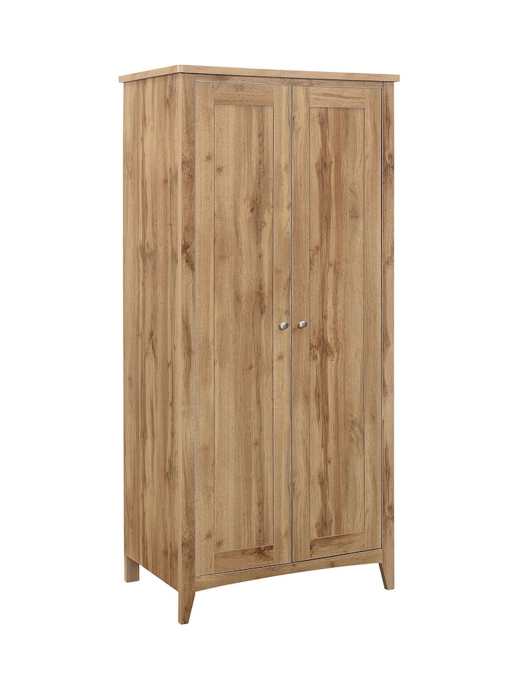 Birlea Oak Hampstead 2 Door Wardrobe - Image 5 of 5