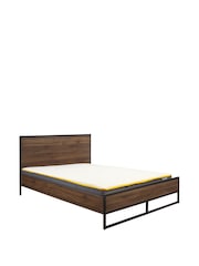 Birlea Walnut Houston Bed - Image 5 of 5