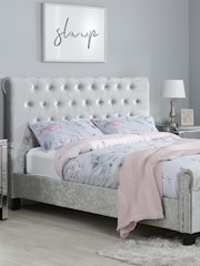 Birlea Grey Sienna Bed - Image 1 of 7